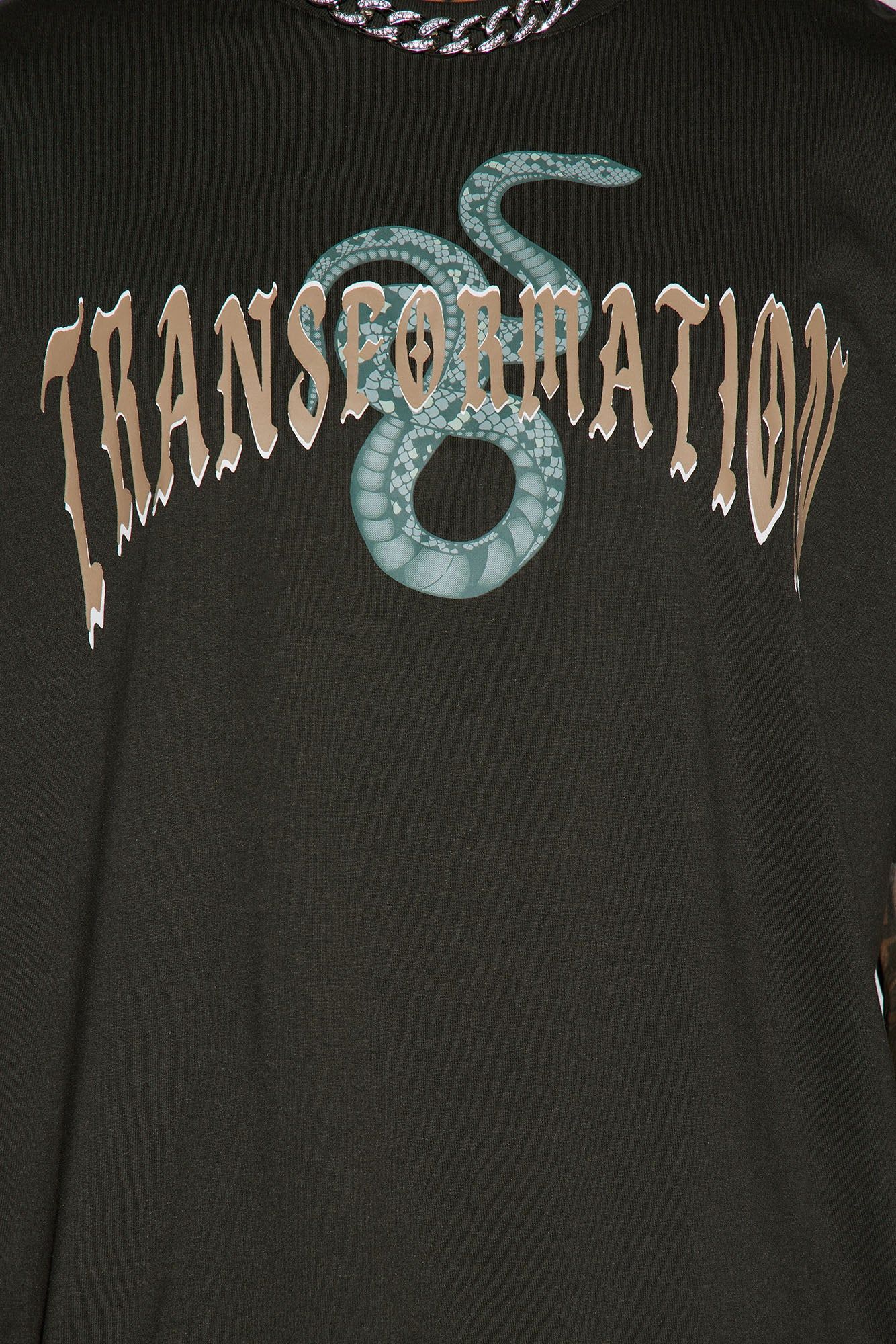 Transformation Short Sleeve Tee - Black sold by Fashion Nova product image thumbnail 3