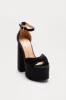 Kikie Ultra Platform Heels - Black sold by Fashion Nova