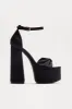 Kikie Ultra Platform Heels - Black sold by Fashion Nova
