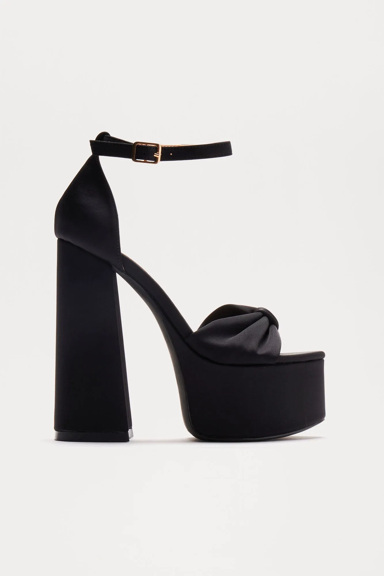 Kikie Ultra Platform Heels - Black sold by Fashion Nova product image thumbnail 4