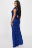 Dianne Sequin Maxi Dress - Royal sold by Fashion Nova