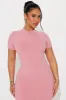 Cora Snatched Maxi Dress - Mauve sold by Fashion Nova