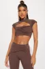 Flaunt It Butterfly Chain Belt - Gold sold by Fashion Nova