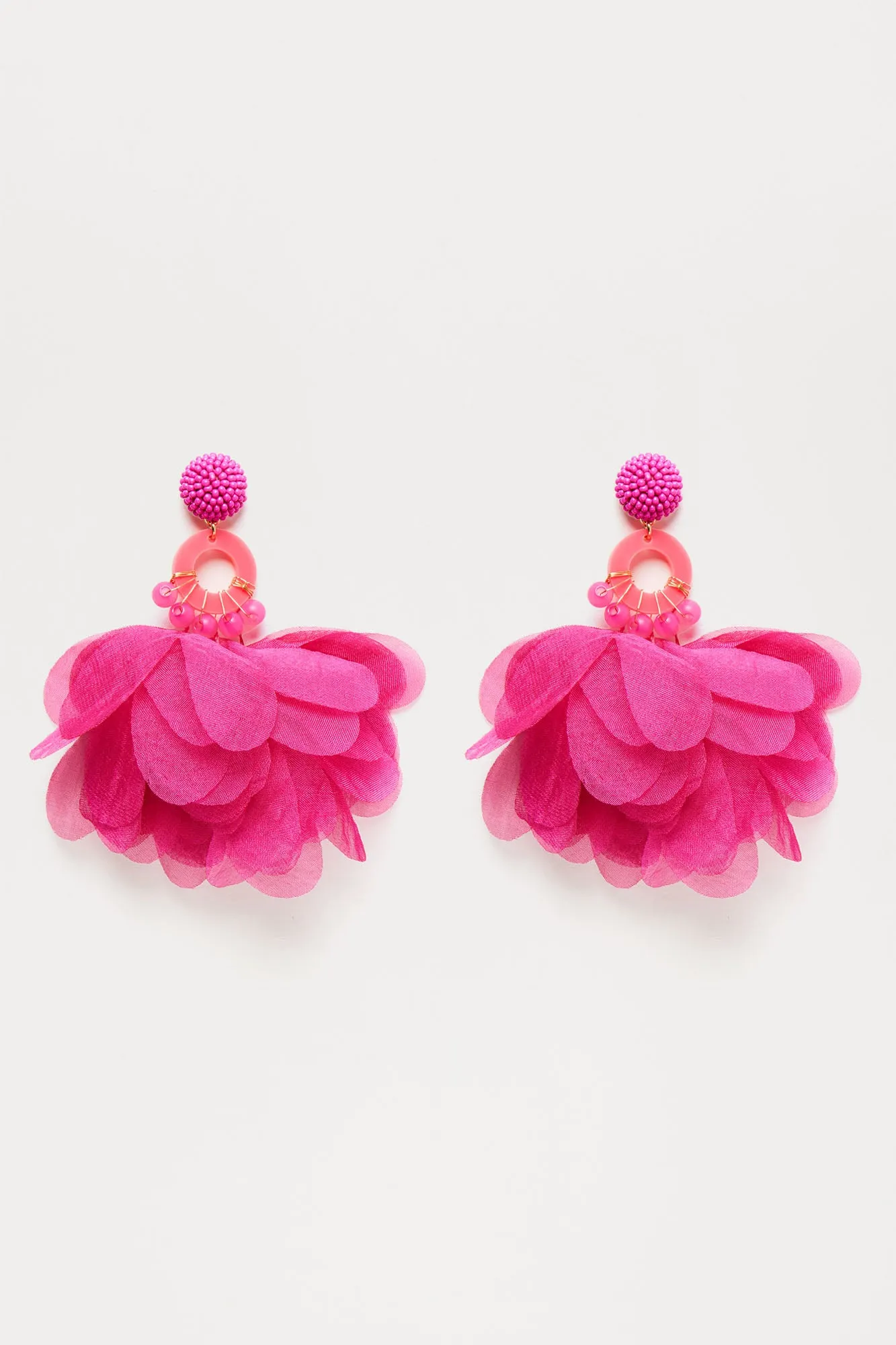 Dancing In The Garden Earrings - Pink sold by Fashion Nova product image thumbnail 3