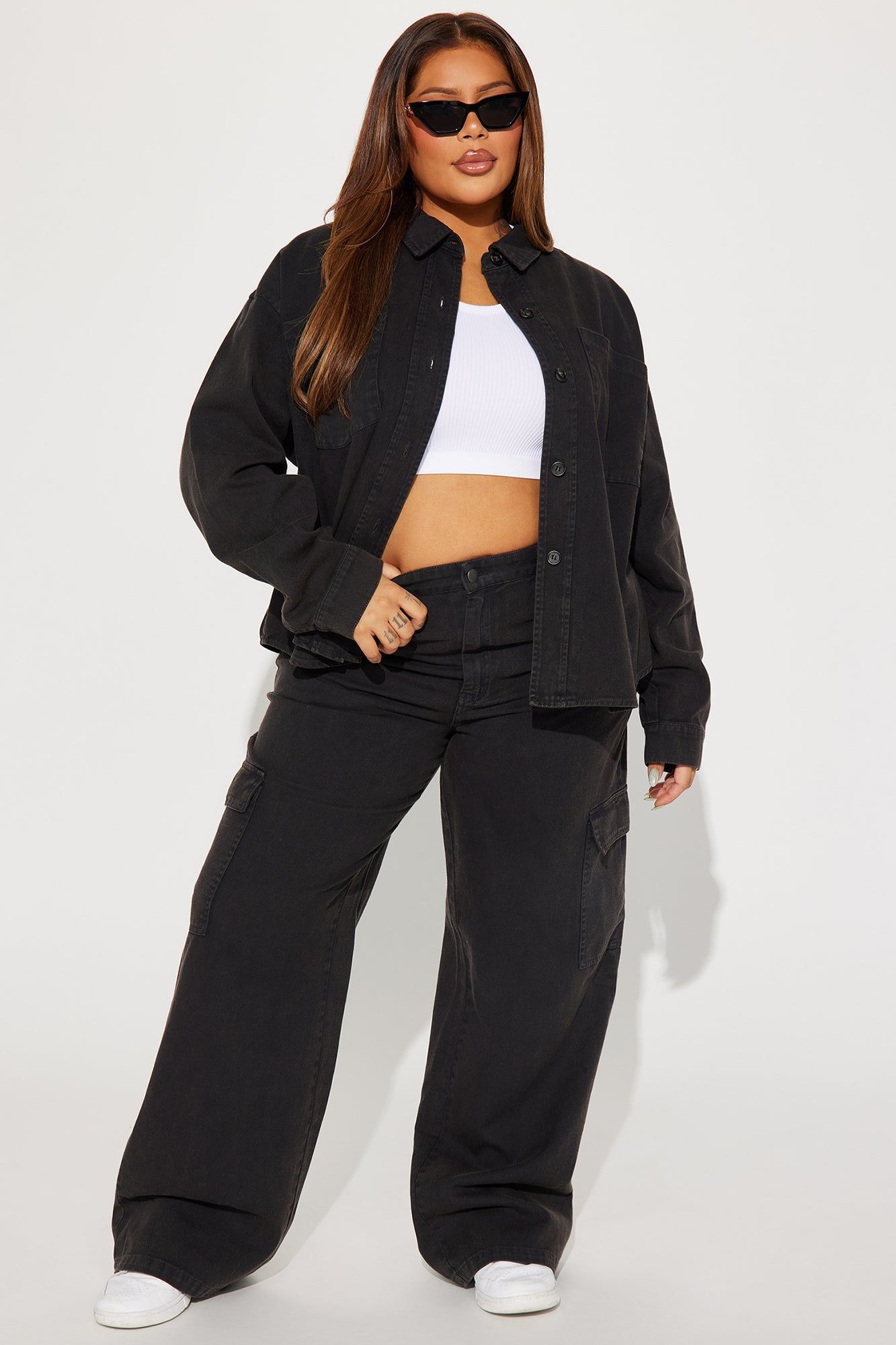 Hot Demand Denim Set - Black sold by Fashion Nova product image thumbnail 4