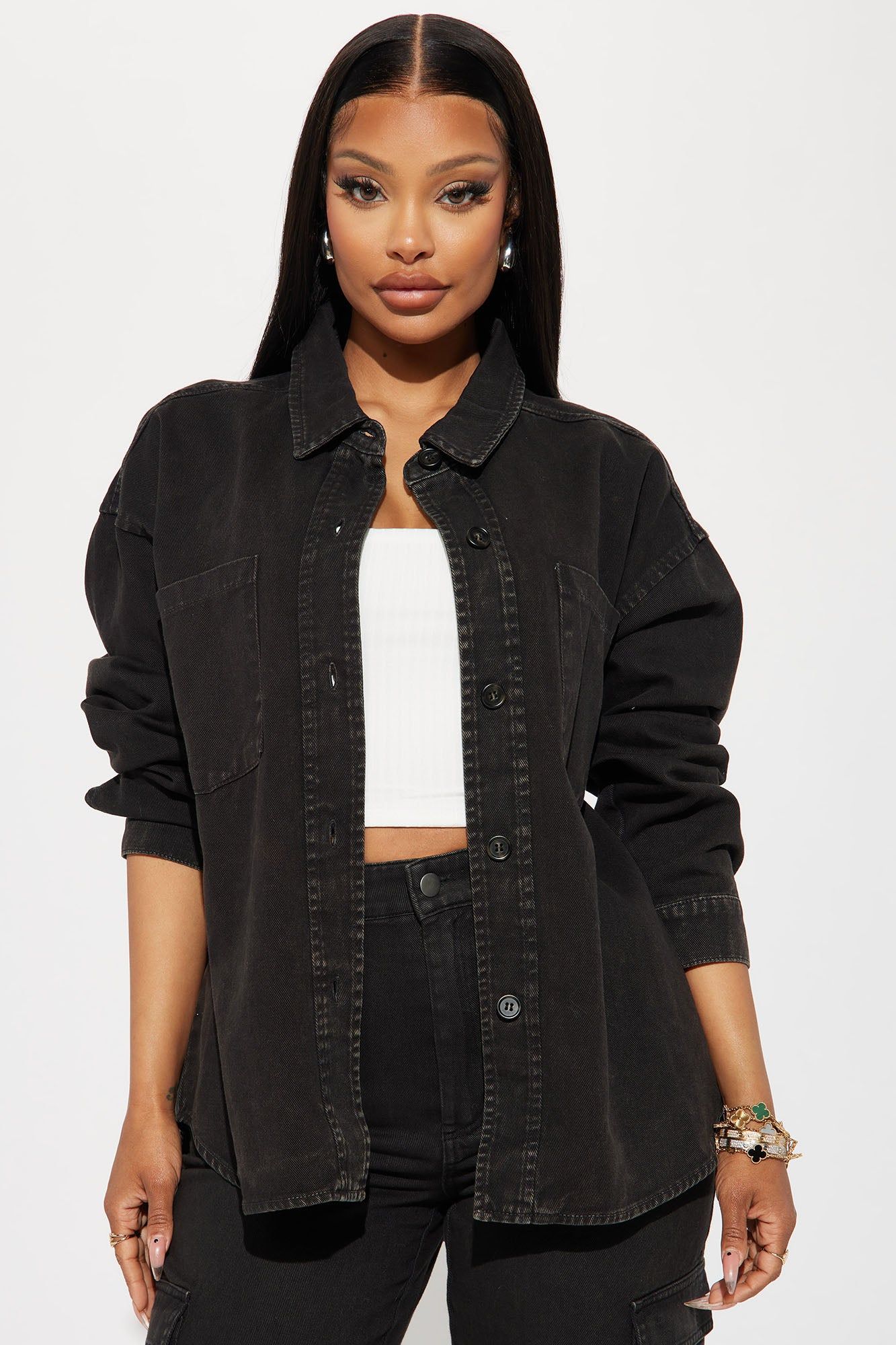 Hot Demand Denim Set - Black sold by Fashion Nova product image thumbnail 2