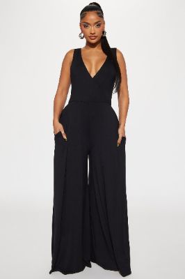 Moving Different Jumpsuit - Black sold by Fashion Nova