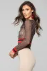 Tres Trendy Bodysuit - Brown sold by Fashion Nova