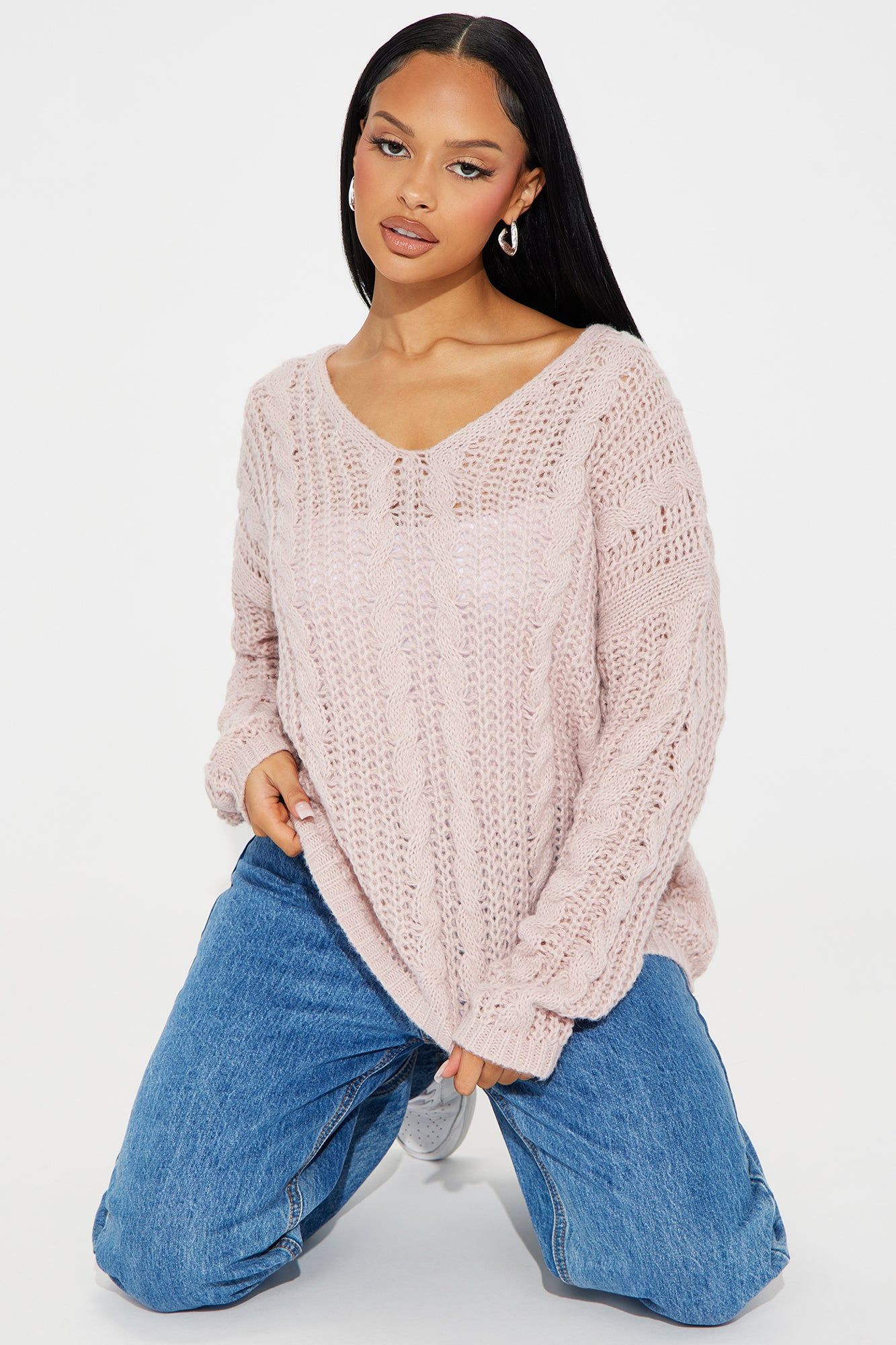 Astoria Sweater - Pink sold by Fashion Nova product image thumbnail 2