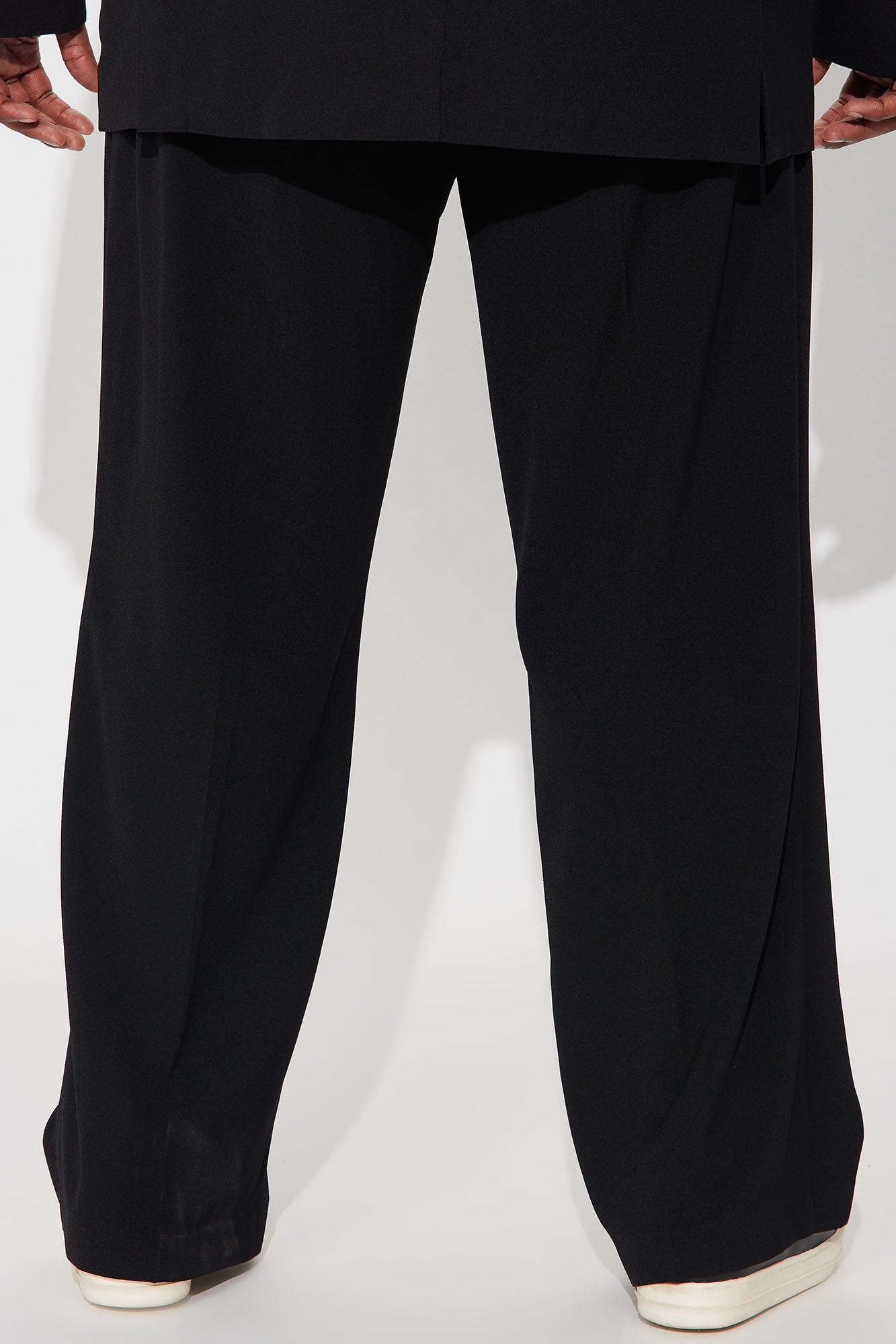 Golden Hour Pleated Loose Trousers - Black sold by Fashion Nova product image thumbnail 7