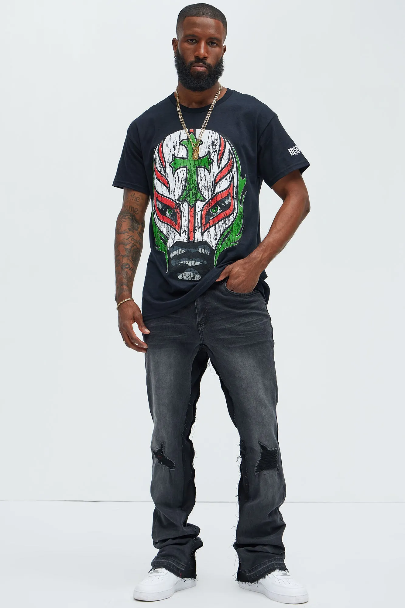 Move Along Skinny Flare Jeans - Grey sold by Fashion Nova product image thumbnail 2