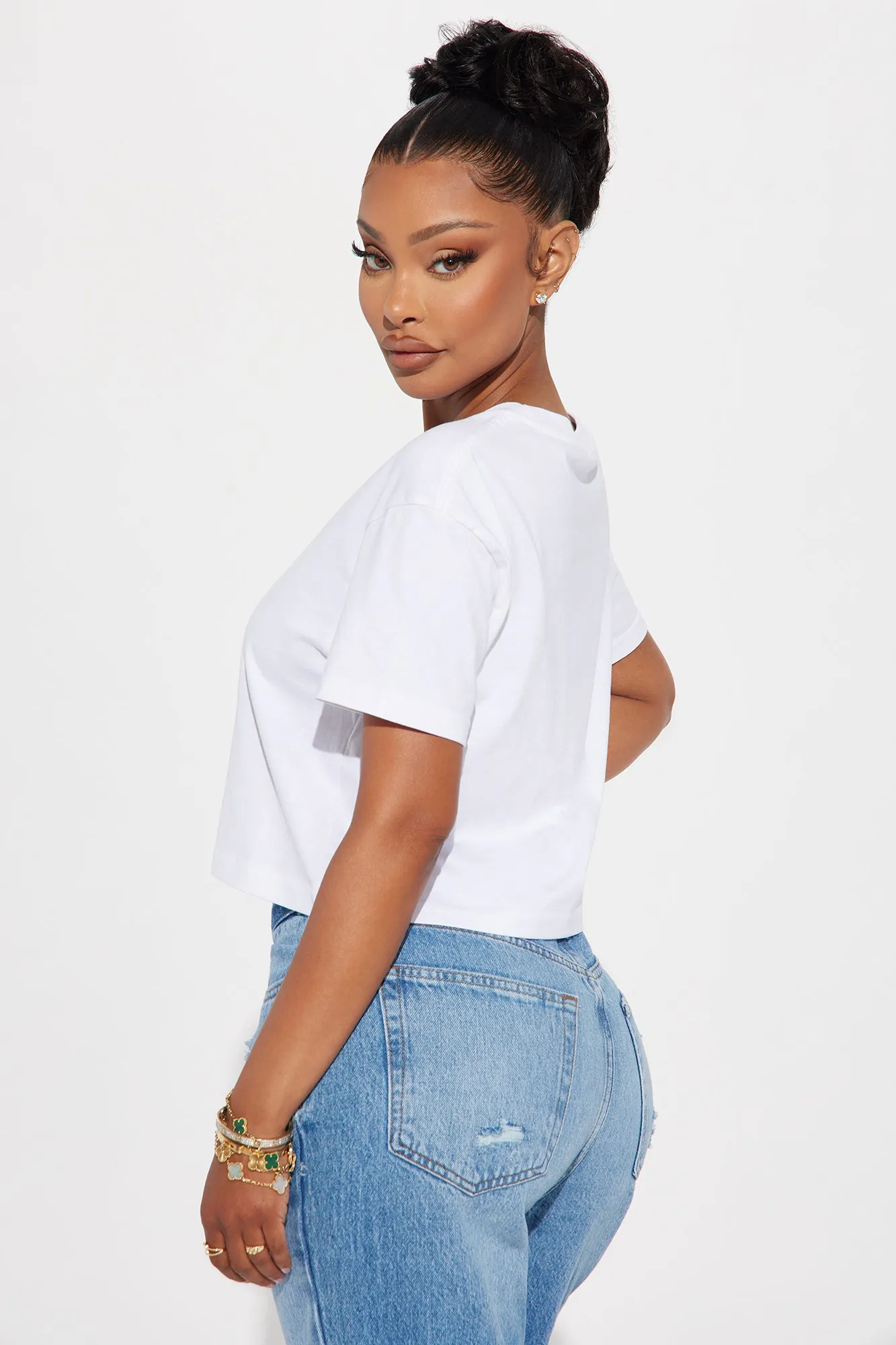 America's Sweet Heart Tee - White sold by Fashion Nova product image thumbnail 4