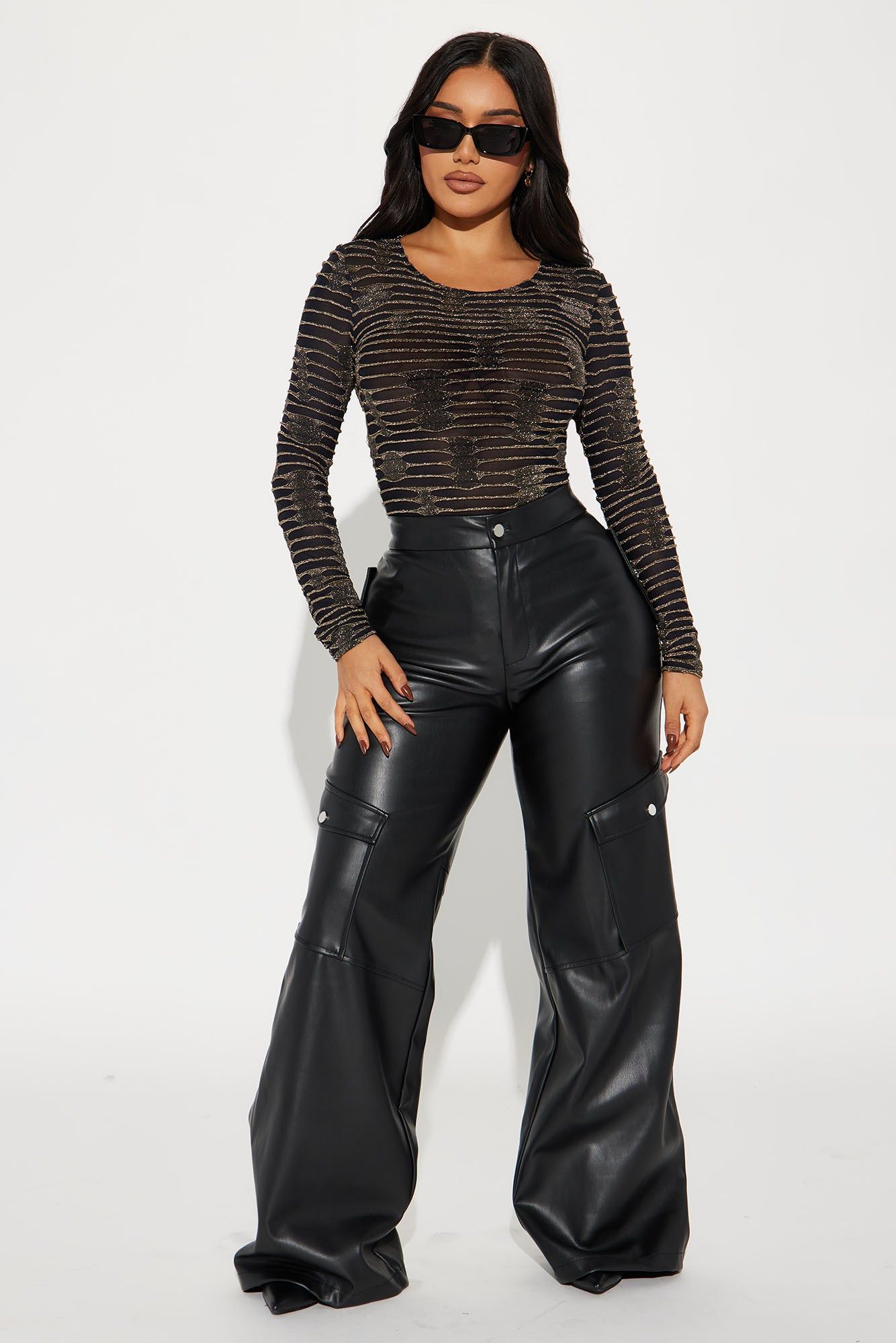 Giving My Best Bodysuit - Gold/combo sold by Fashion Nova product image thumbnail 2