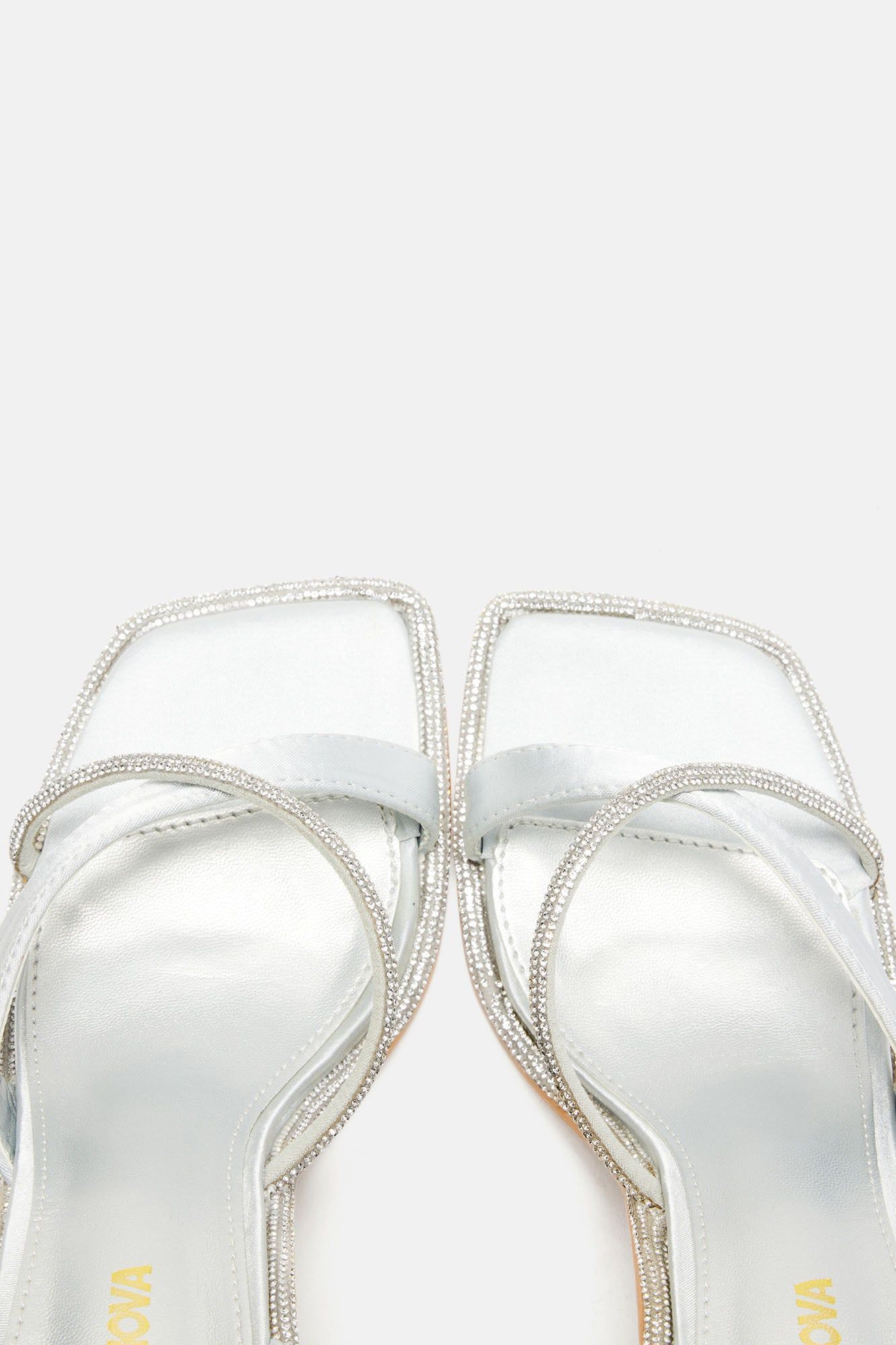 Aligned With You Heeled Sandals - Silver sold by Fashion Nova product image thumbnail 2