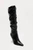 Cyrus Knee High Boots - Black sold by Fashion Nova