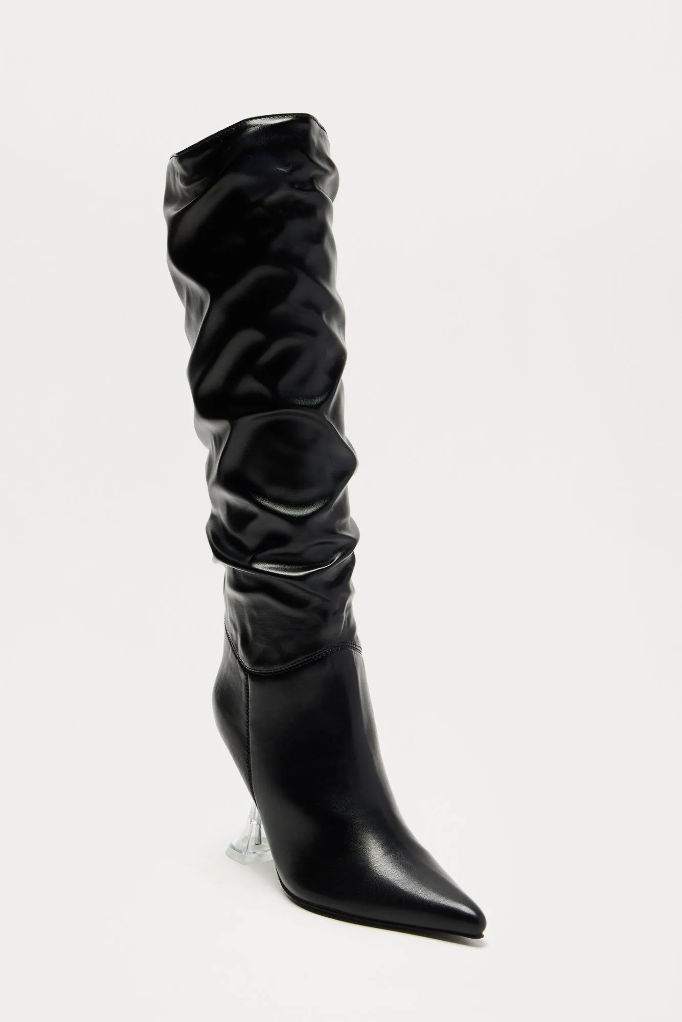 Cyrus Knee High Boots - Black sold by Fashion Nova product image thumbnail 2