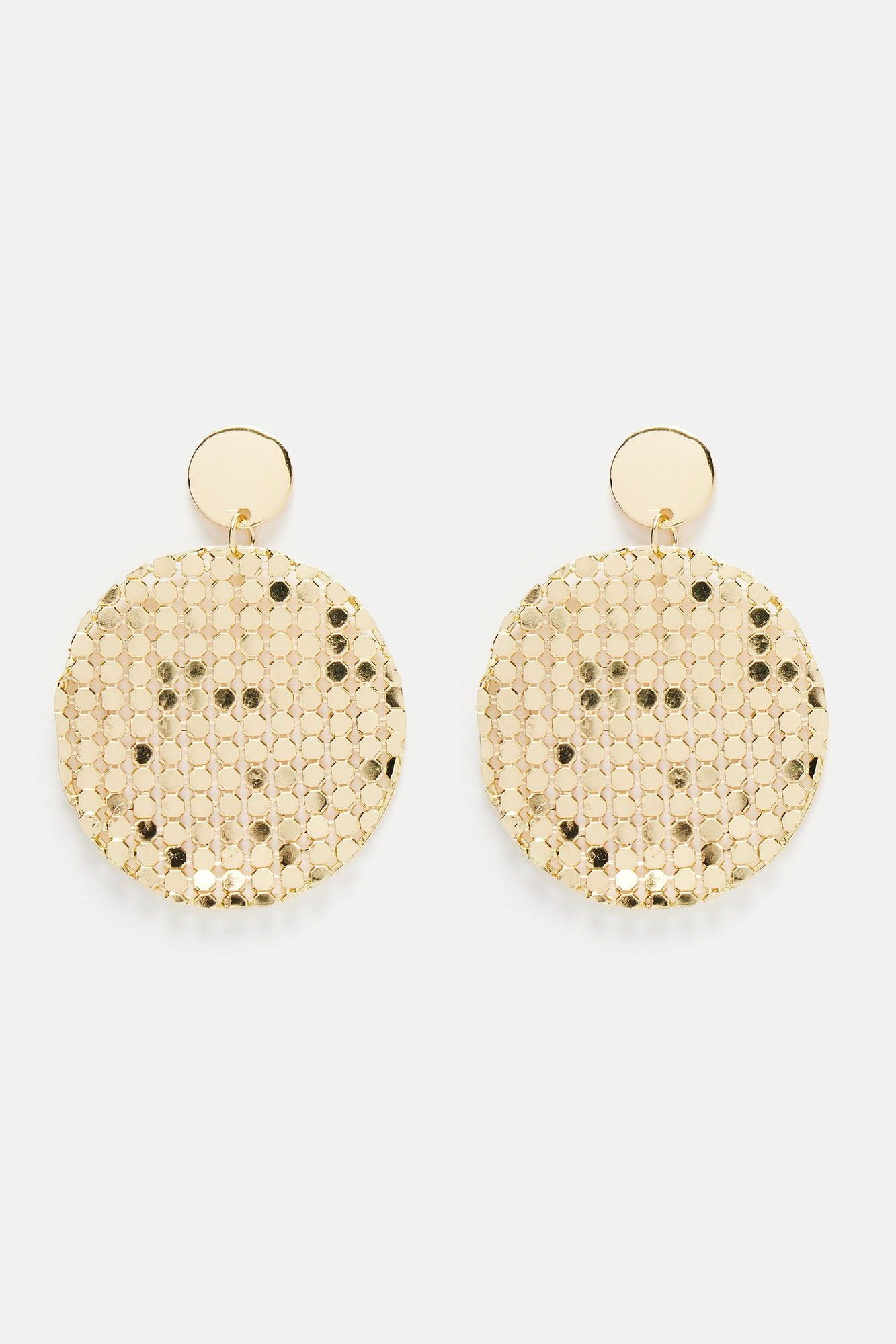 Vacation Mode On Earrings - Gold sold by Fashion Nova product image thumbnail 3
