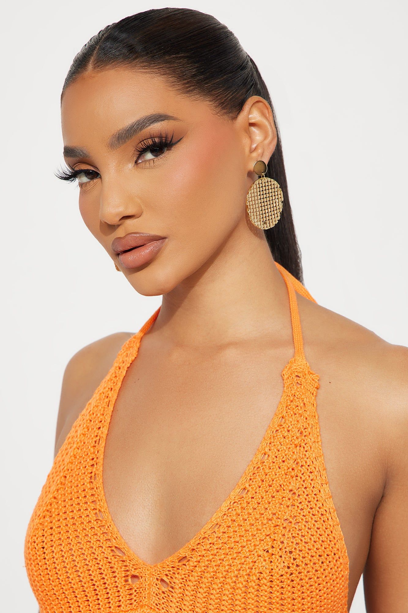 Vacation Mode On Earrings - Gold sold by Fashion Nova product image thumbnail 2
