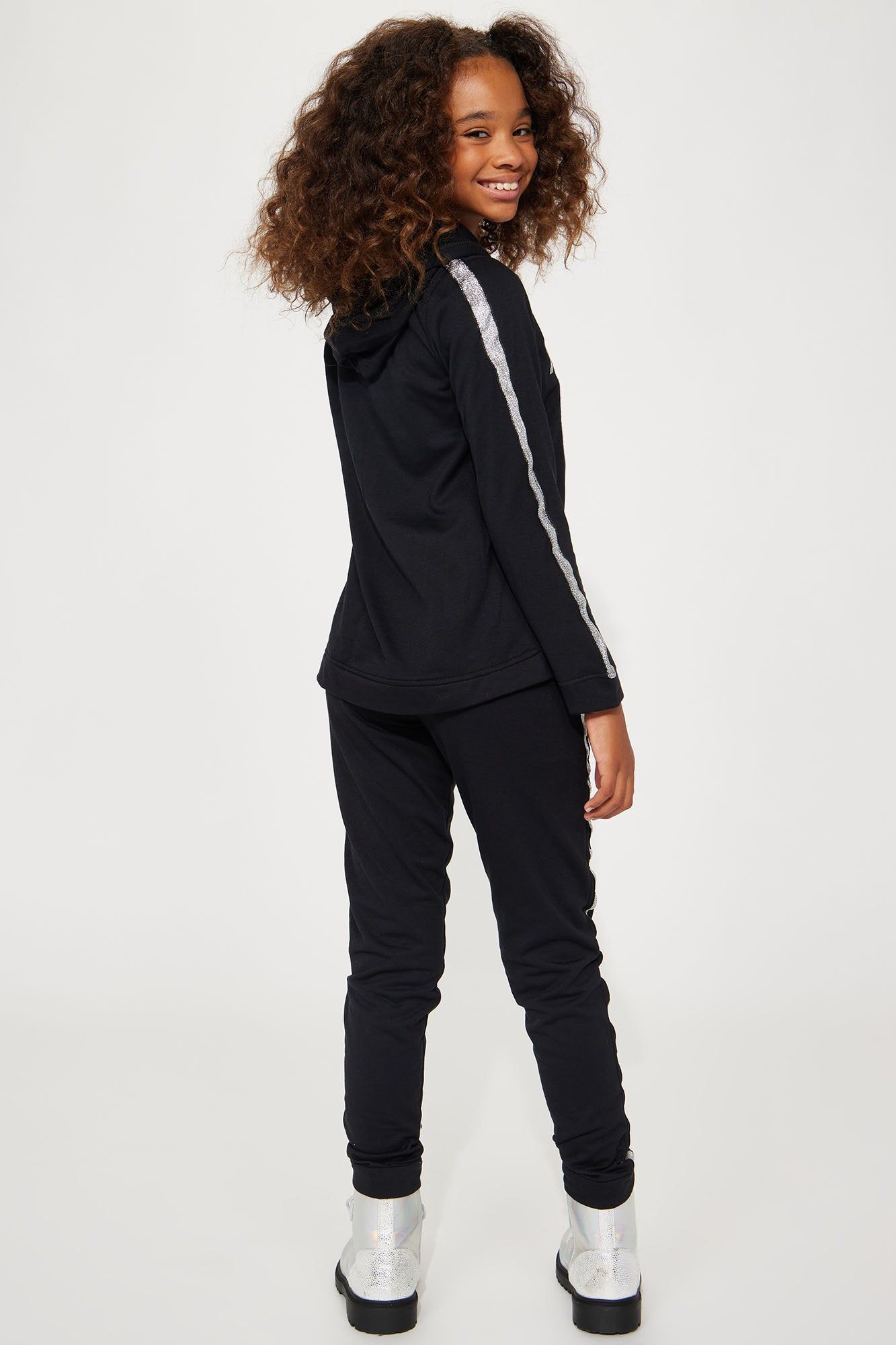 Mini Princess Of Everything 2 Piece Athleisure Jogger Set - Black sold by Fashion Nova product image thumbnail 5