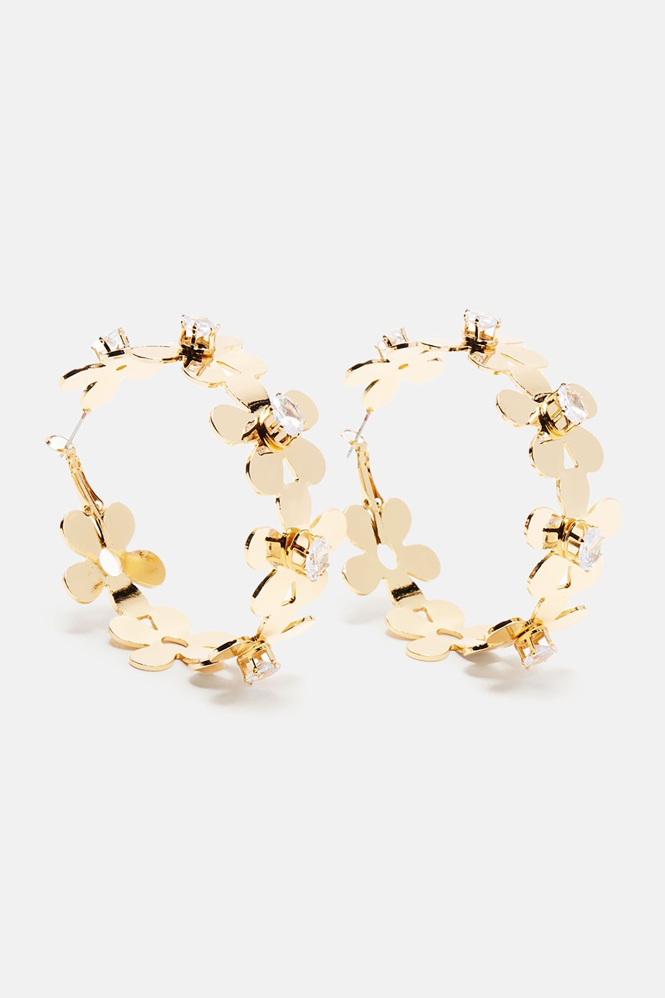Shining Daisies Earrings - Gold sold by Fashion Nova product image thumbnail 3