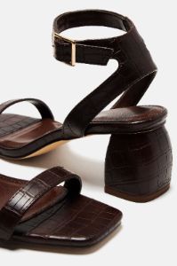 Almost Daily Heeled Sandals - Brown sold by Fashion Nova