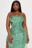 Arabella Cut Out Sequin Gown - Mint sold by Fashion Nova