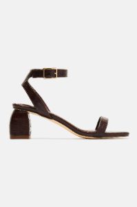 Almost Daily Heeled Sandals - Brown sold by Fashion Nova