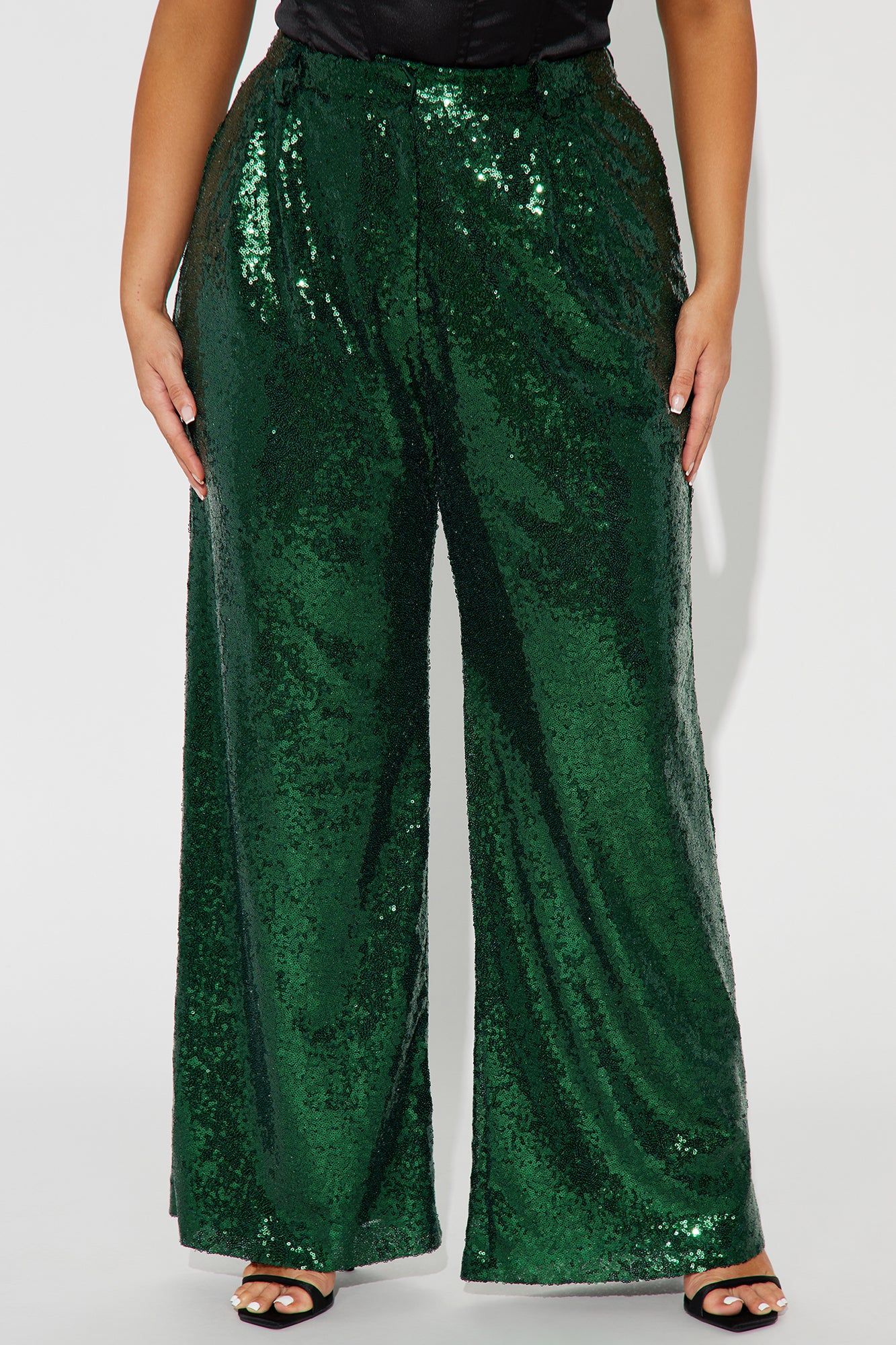 Nights Like This Sequin Trouser - Hunter sold by Fashion Nova product image thumbnail 5