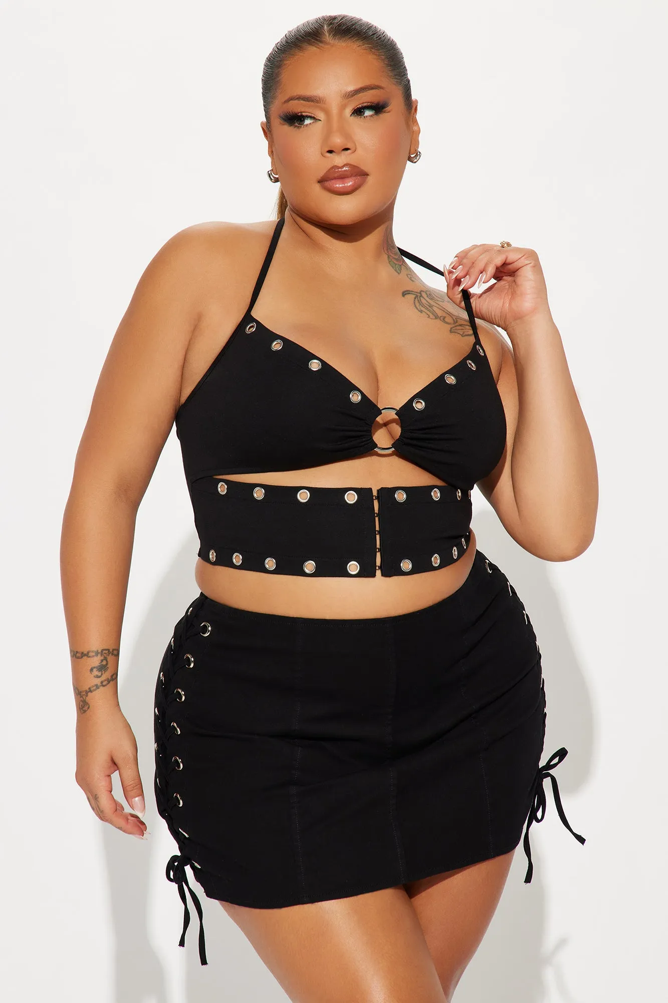 What I Got Halter Top - Black sold by Fashion Nova product image thumbnail 4