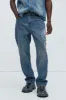 Ed Hardy Skull Baggy Jeans - Vintage Blue Wash sold by Fashion Nova