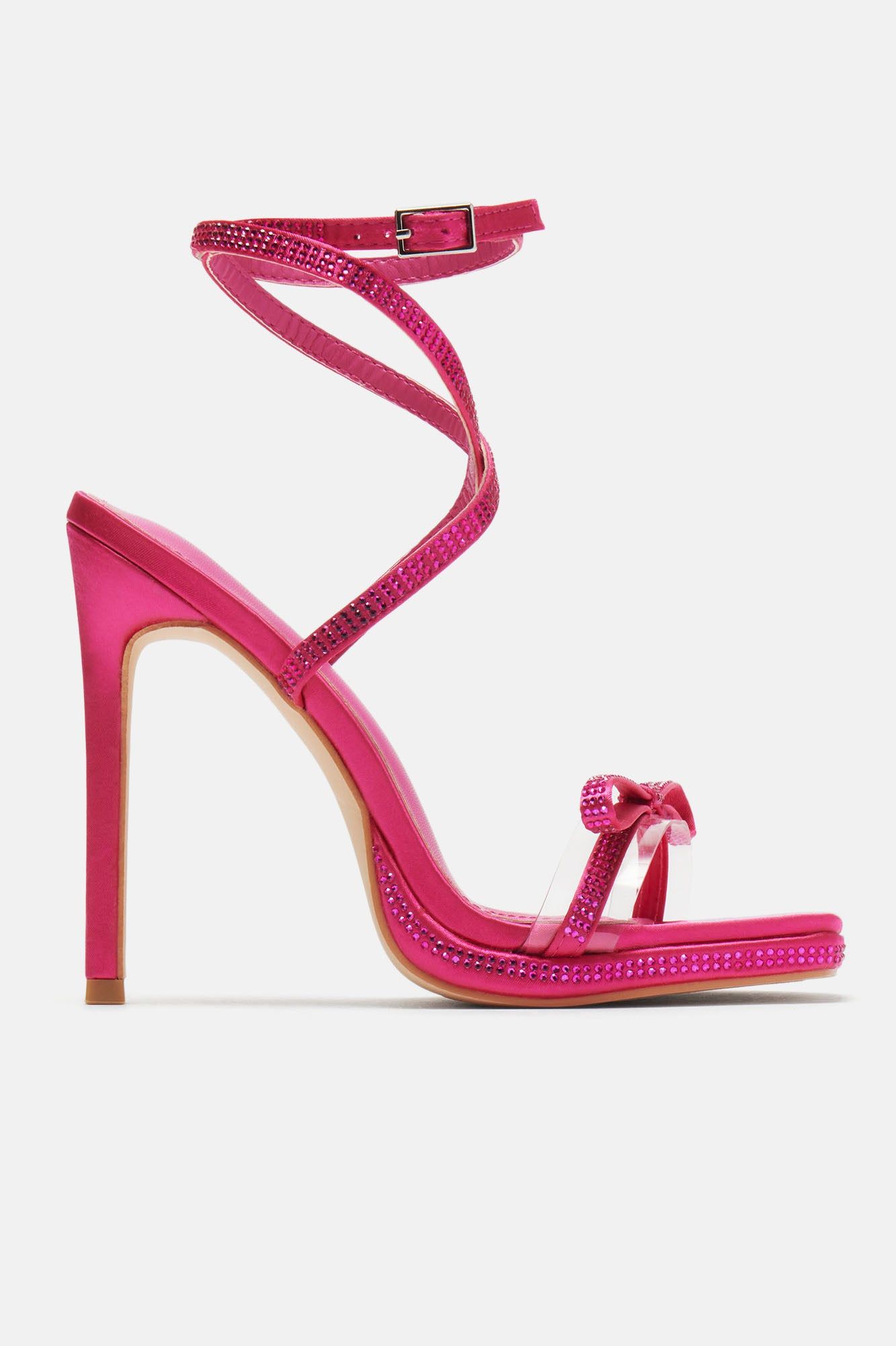 Show You The Way Heeled Sandals - Pink sold by Fashion Nova product image thumbnail 5