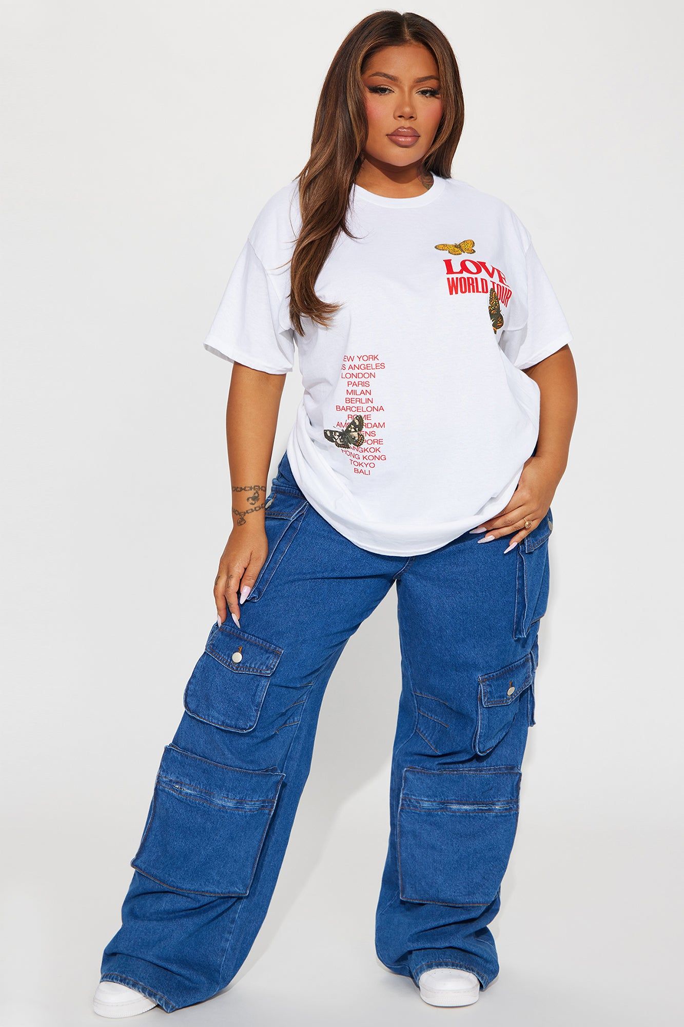 Love World Tour Graphic Tshirt - White sold by Fashion Nova product image thumbnail 8