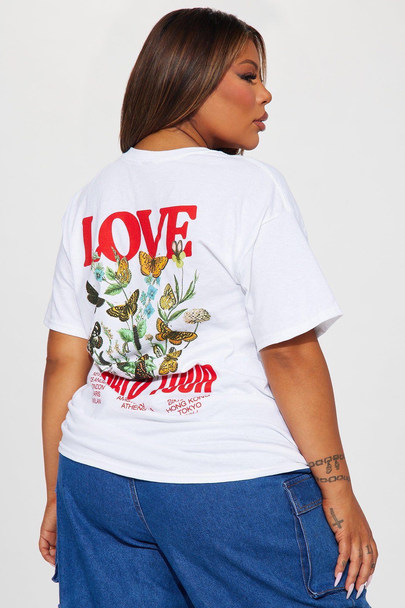 Love World Tour Graphic Tshirt - White sold by Fashion Nova product image thumbnail 11