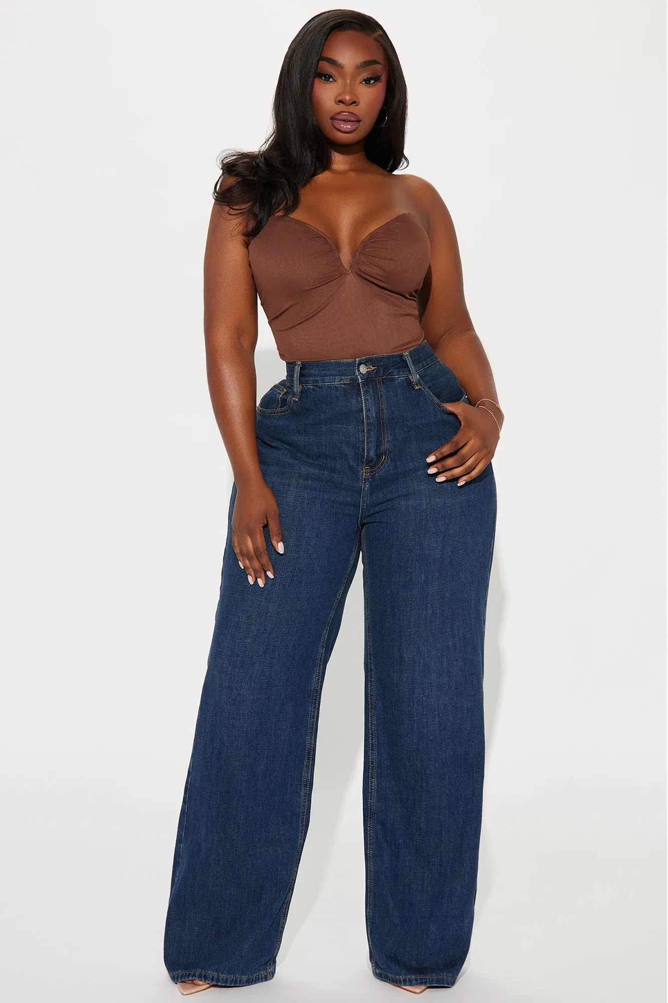 Looks Kill Tube Top - Brown sold by Fashion Nova product image thumbnail 5