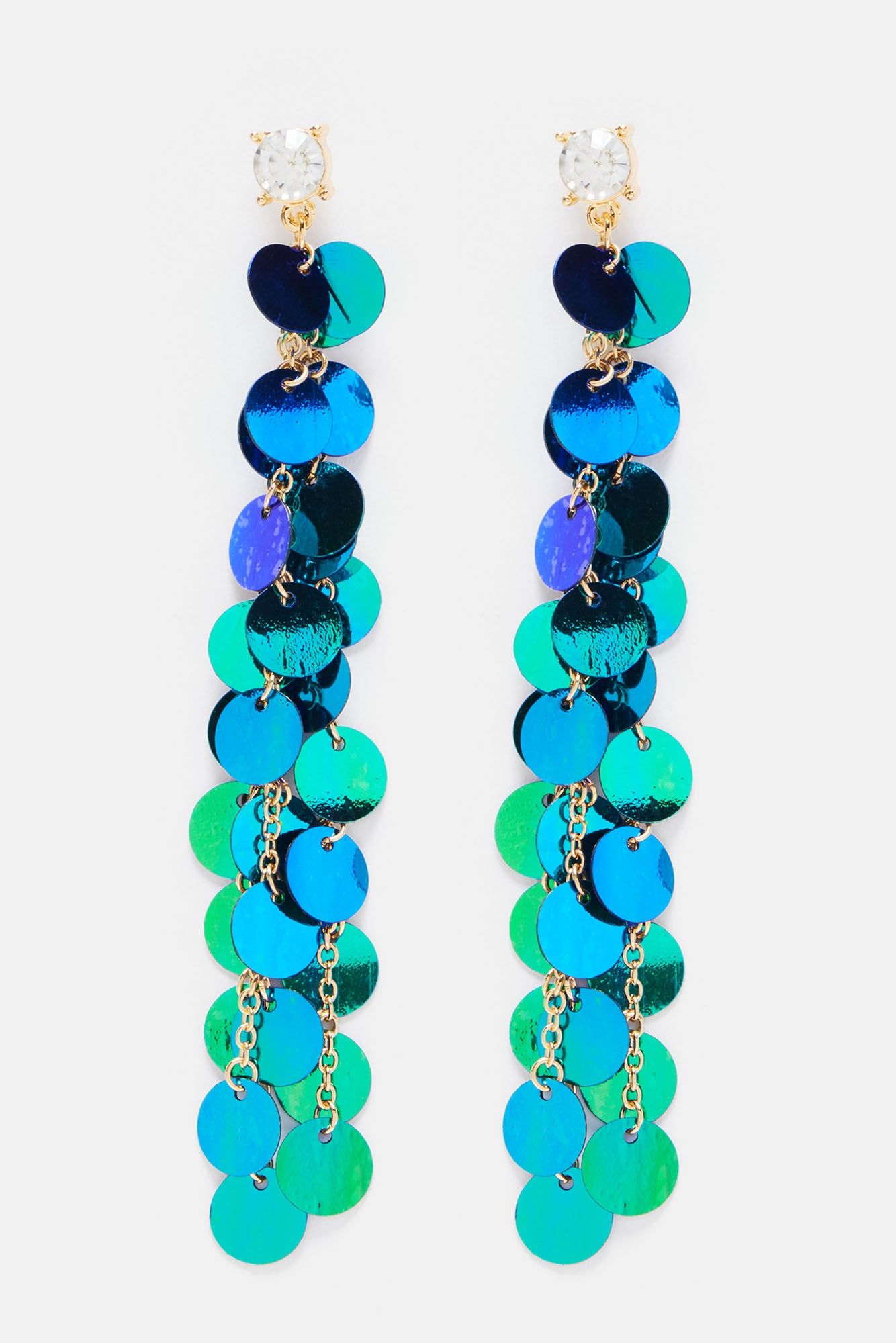 Good Vibe Tides Earrings - Blue/combo sold by Fashion Nova product image thumbnail 3
