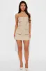 Emery Skort Set - Taupe sold by Fashion Nova