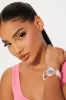 Ed Hardy Skull And Roses Watch - Blush sold by Fashion Nova