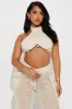 Collecting Shells Crochet Pant Set - Beige sold by Fashion Nova