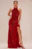 Alani Sequin Gown - Red sold by Fashion Nova