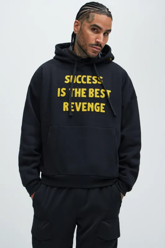 Success Is The Best Revenge Hoodie - Black sold by Fashion Nova