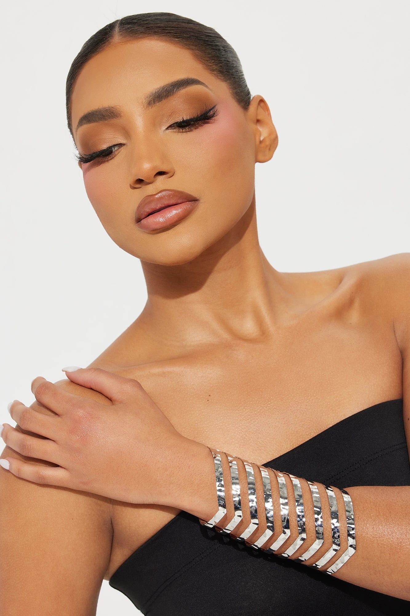 Beachy Waves Cuff - Silver sold by Fashion Nova product image thumbnail 3