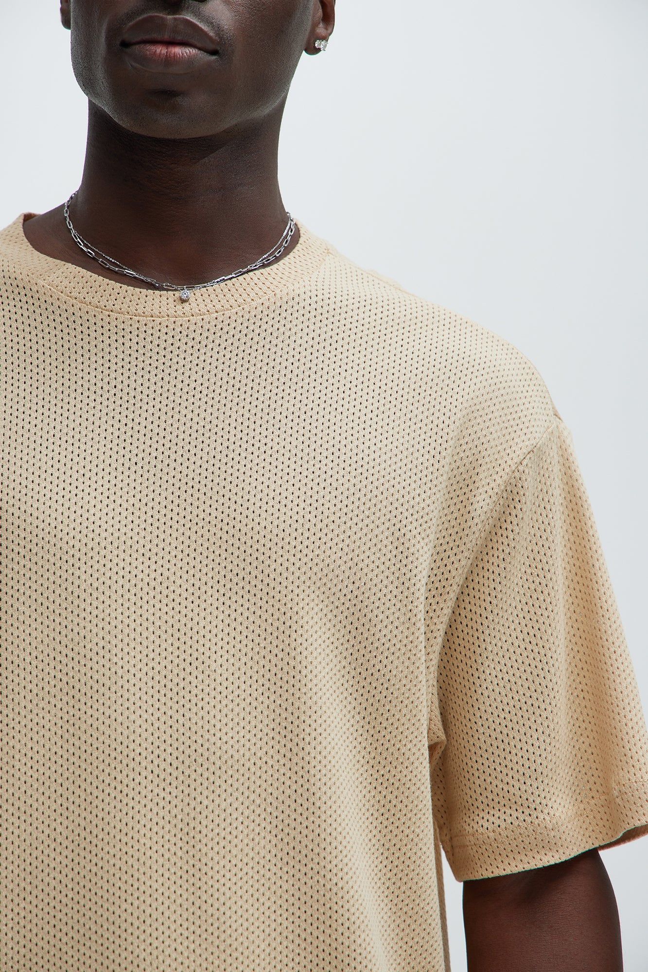 Randall Relaxed Textured Tee - Tan sold by Fashion Nova product image thumbnail 3