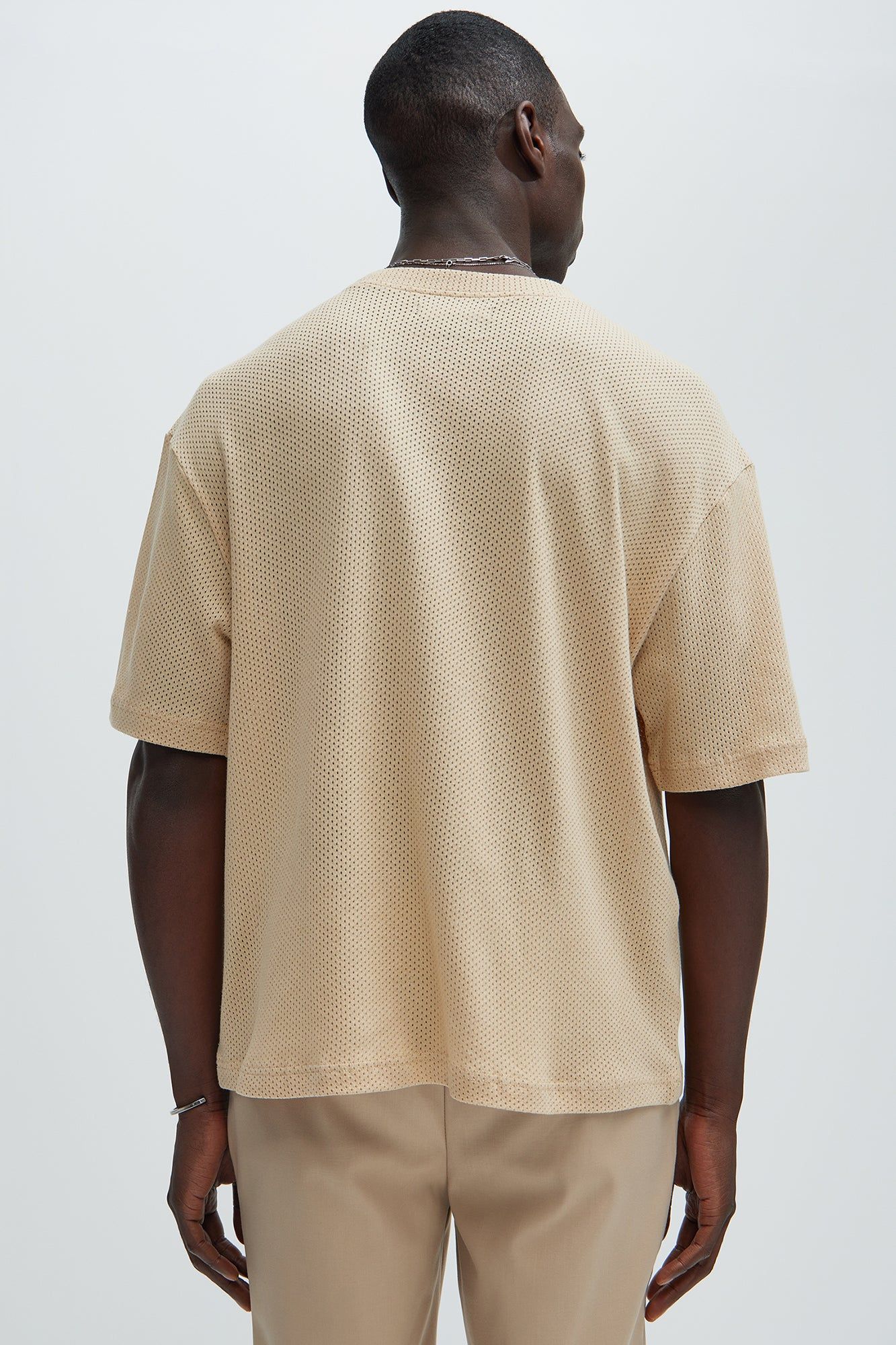 Randall Relaxed Textured Tee - Tan sold by Fashion Nova product image thumbnail 4