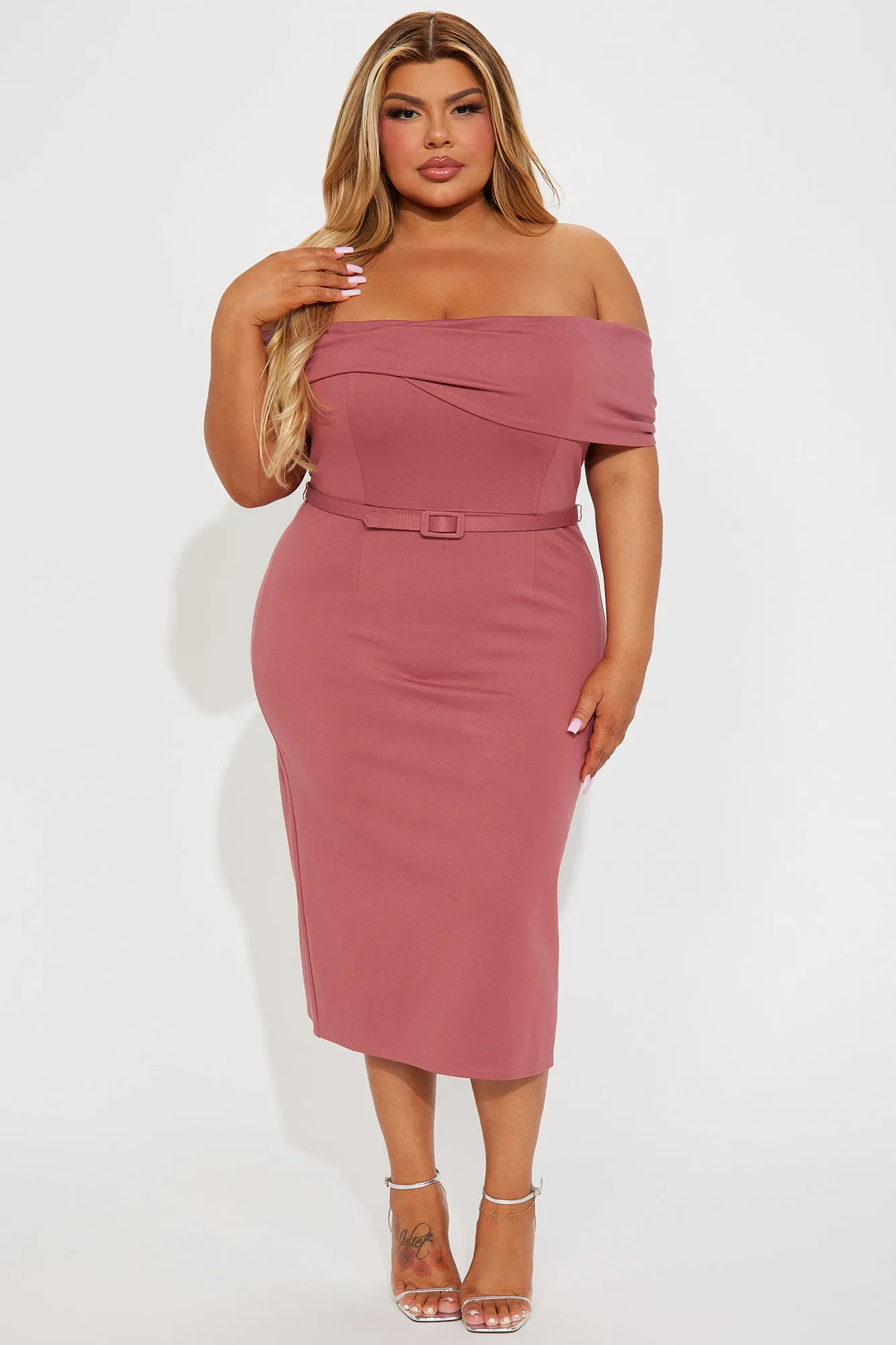 Full of Joy Midi Dress - Mauve sold by Fashion Nova product image thumbnail 5