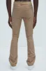 No Trace Just Lace Stacked Skinny Flare Pants - Tan sold by Fashion Nova