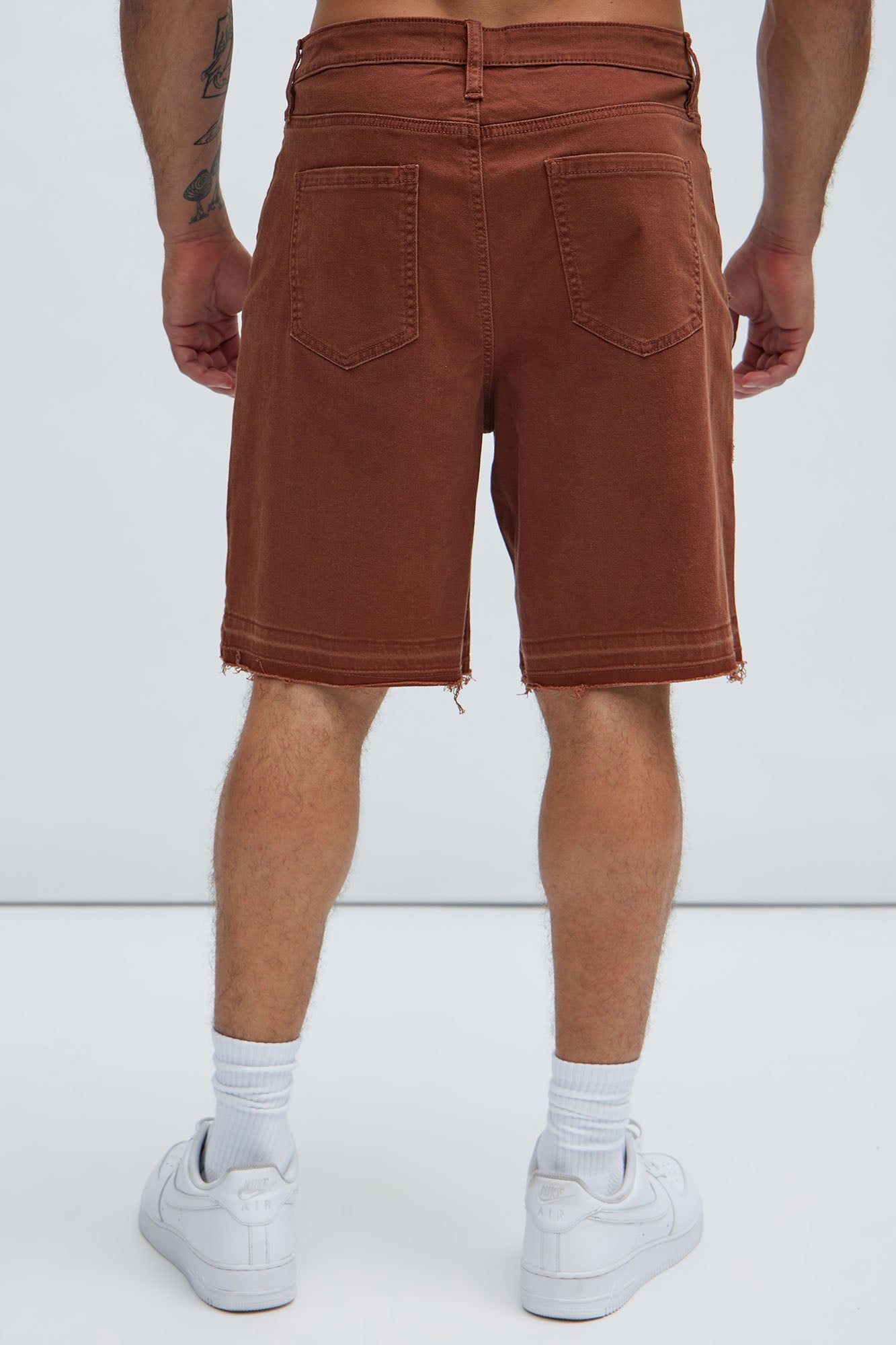 Irving Relaxed Shorts - Chocolate sold by Fashion Nova product image thumbnail 5