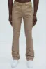 No Trace Just Lace Stacked Skinny Flare Pants - Tan sold by Fashion Nova