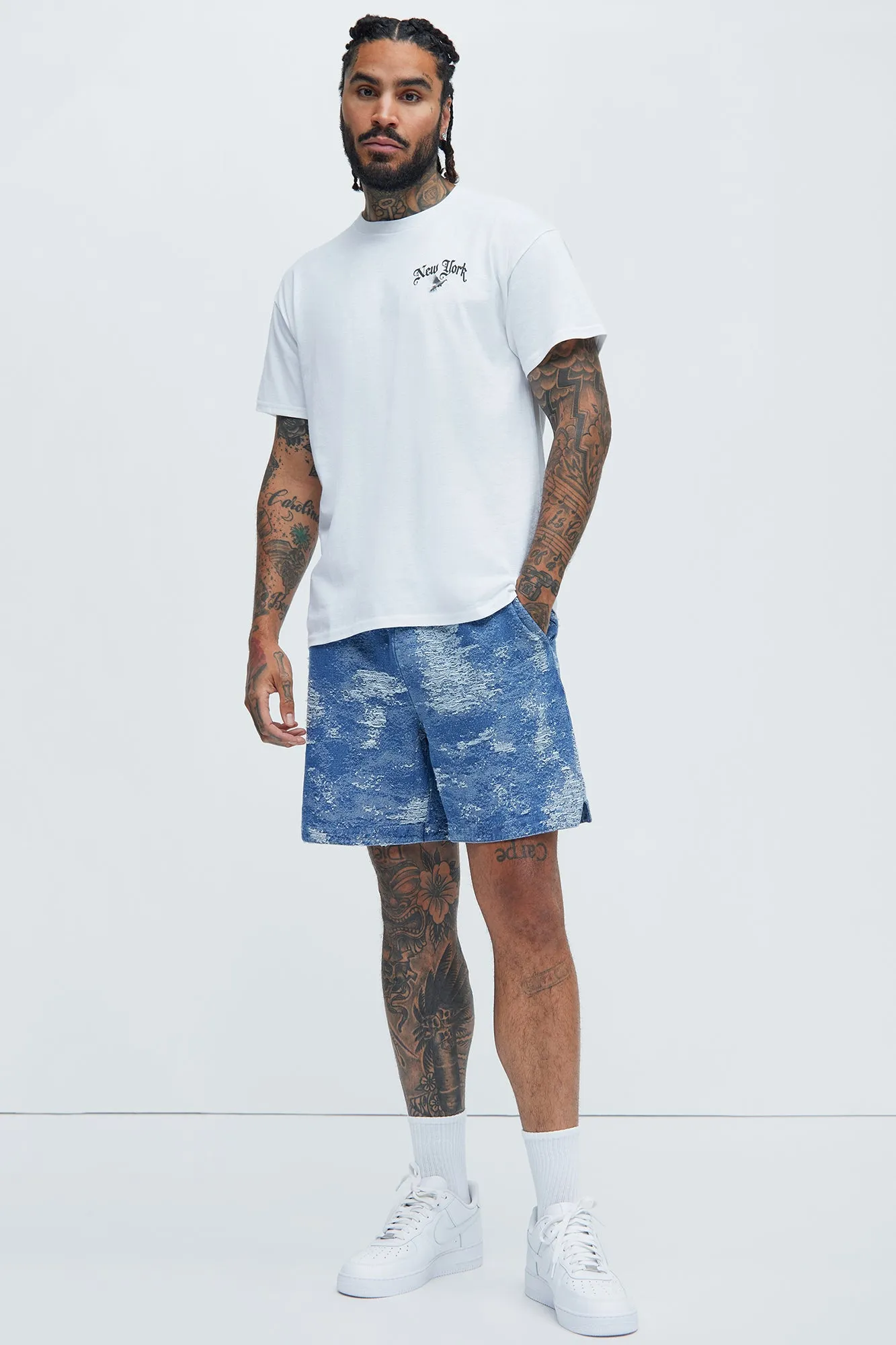 New York The Big Apple Short Sleeve - White sold by Fashion Nova product image thumbnail 2