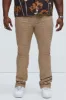 No Trace Just Lace Stacked Skinny Flare Pants - Tan sold by Fashion Nova