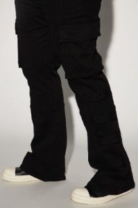 Cadell Stacked Slim Flare Cargo Pants - Black sold by Fashion Nova